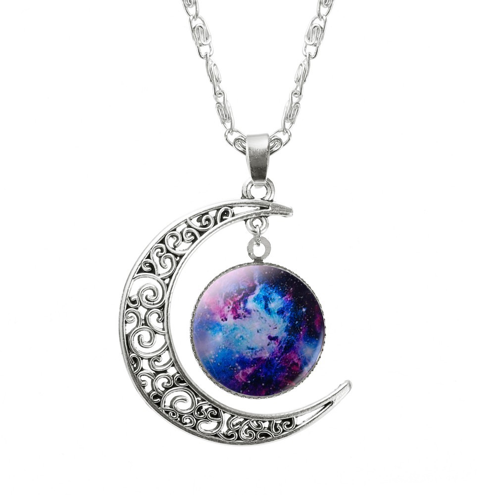2018 Moon & Galaxy Necklace - GiftTheGalaxy.com - The Best Gifts in the ...
